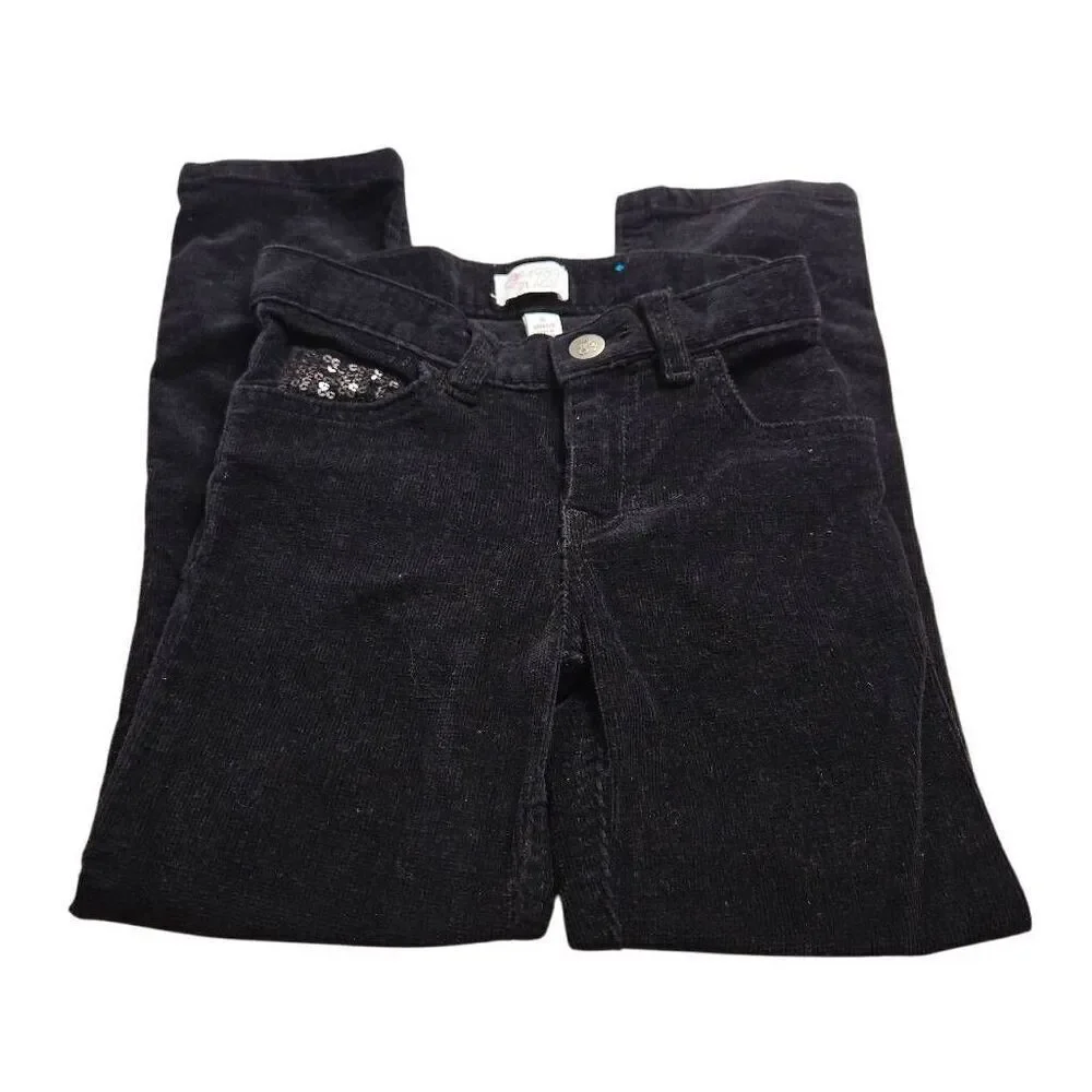 Children's Place black corduroy jeans 6